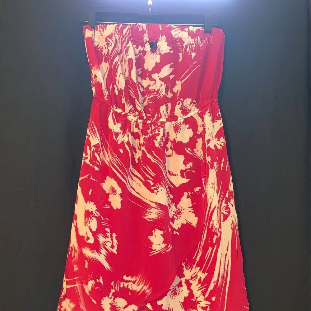 Strapless sundress